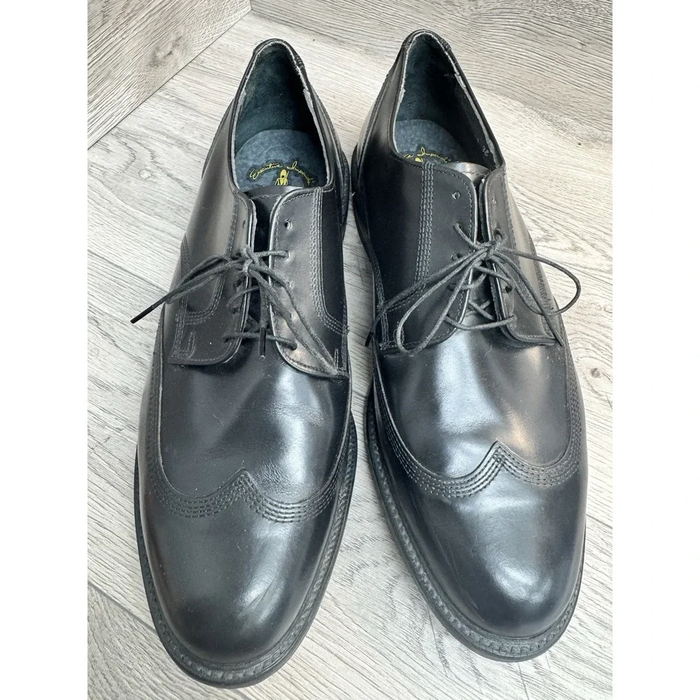 Executive Imperials Oxford Dress Shoes Mens 13 Leather Black Made In U.S.A